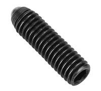 Ejoyous 10 Pieces of Spherical Pistons Set M6 Screw Thread Six Cant Made of Carbon Steel with Spring Mechanism for Mechanical Devices Devices (M6*20(10PCS))