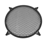 Ejoyous 12 Inch Subwoofer Mesh Guard Speaker Cover Car Audio Decoration with Black Plastic Material for 6 8 10 12 Inch Subwoofers (12 inch)