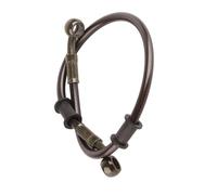 Ejoyous 120cm Motorcycle Braided Stainless Steel Brake Clutch Oil Hose Line Pipe, Material, Improves Braking Sensitivity, Fits Most Bikes (500mm)