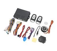 Ejoyous 12V Car Keyless Entry System, Remote Central Locking Kit with Anti Theft Features, One Button Start for Universal Vehicles