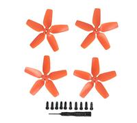 Ejoyous 2 Pairs of Low-noise Propellers, Lightweight Propellers, Quiet for Avata Propellers with (Orange)