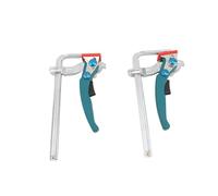 Ejoyous 2 Pieces of Lever Clamp, Full Steel Table Clamp with Lever Handle Quick Tensioner for Grinding and Cutting