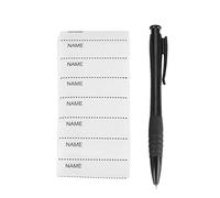 Ejoyous 200Pcs Name Tags Cloth Labels Sewing Writable Custom Name Labels for Clothes with Iron-On Attachment for Kindergarten Kids