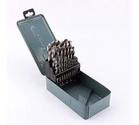 Ejoyous 25 Piece HSS Drill Bit Set, Robust Multi HSS Twist Drill Bit Set from 1mm to 13mm, metal drill bits with Heavy Duty Box for Metal, Woods & Plastics