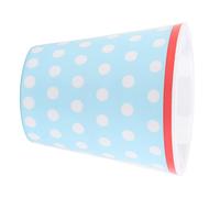 Ejoyous 260ml Water Cup Melamine Imitation Porcelain Coffee Cup Smooth Easy Clean Drop Resistant Anti Scald Drinking Mug for Restaurant School Tea Milk Use 8.6x9cm (Light Blue dots)