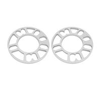 Ejoyous 2Pcs 10mm Aluminum Alloy Wheel Spacers Hub Centric Rings Wheel Shims for 4/5 Stud Wheels with Standard Nuts/Bolts Durable