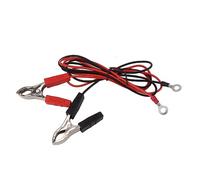Ejoyous 2PCS Electric Fence Wire Connect Copper Electric Fence Jump Leads Wire and Clips Connectors for Farm Netting Courtyards Gardens