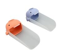 Ejoyous 2Pcs Kids Faucet Extender Universal Faucet Adapter for Little Hands with Soft Silicone and PP Material Encourages Independent Habits Stylish Unisex Design
