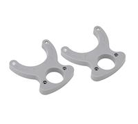 Ejoyous 2Pcs Router Insert Plate Wrench Plastic Router Table Ring Wrench 9.5 X 10 X 1.8cm Lightweight High Accuracy Wear Resistant Tool for Woodworking Table Insert Plate