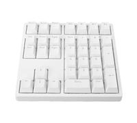 Ejoyous 34 Key Mechanical Number Pad, Numeric Keypad Numpad Blue Switch RGB Backlit with 17 Lighting Effects Type C Wired for Typing Programming Gaming Laptop Desktop PC (White)