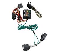 Ejoyous 4 Pin Trailer Wiring Harness Trailer Wire Connector 4 Way Flat Plug for 5 Dr Hatchback 2012-2014 with Dust Cover Easy Installation