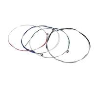 Ejoyous 4 Steel Strings, Universal Fit Violin Strings with Stainless Steel Core, G,D,A & E, Round Wound, Ball End for Size 3/4 & 4/4 Violins