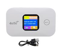 Ejoyous 4G LTE Portable WiFi Hotspot Mobile Hotspot Device, 300Mbps High Speed Internet with SIM Card Slot, for Travel Home Business Up to 10 Devices
