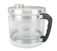 Ejoyous 4L Water Distiller Glass Jar, Distilled Water Storage Container Replacement Collection Bottle with Glass and Stainless Steel, for Home Beauty Countertop Distiller