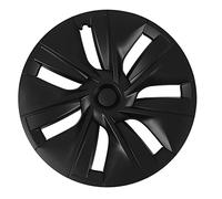 Ejoyous 4Pcs Hubcap Wheel Covers, ABS Material, Protects Wheels, Aerodynamic Performance, Suitable for Model Y 2020 to 2023 (Matte Black)