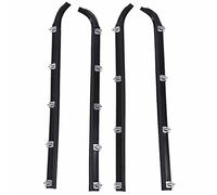 Ejoyous 4pcs Window Sweep Felts Seals Rubber Weatherstrip Kit Replacement for Truck and Bronco 1987-96