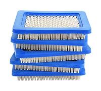 Ejoyous 5 Pcs Air Filter Cartridge, Metal Mesh Protecting Air Filter Mower Replacement, Garden Lawn Air Filter Air Cleaner Tool Easy Installation for BRIGGS & STRATTON 491588 491588S 399959 PT15853