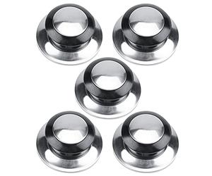 Ejoyous 5 pieces lid knob heat-resistant, pot lid knob Lid handles Pot lid Universal handle Cookware Bakelite Replacement lid buttons for pot lid Replacement buttons casserole