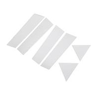 Ejoyous 6pcs Pillar Post Trim Chrome PC Door Window Pillar Cover Mirror Finish Easy Stick On Exterior Upgrade for for 300C and for Magnum 2005 to 2010