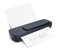 Ejoyous A4 Mobile Printer, Small Bluetooth Thermal Printer 300DPI Inkless Portable Wireless Printer for Mobile Phone with Android and iOS, for Mobile Phone