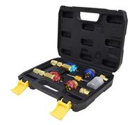 Ejoyous AC Valve Core Tool Kit Brass Valve Core Remover and Installer for R134A R1234YF R22 Automotive Air Conditioning Service Repair for Mechanics and DIY Users