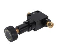 Ejoyous Adjustable Brake Proportioning Valve, Aluminium Alloy, Enhances Braking Control, Pressure Range 150 to 1200 PSI, Universal Fit for Race Cars (Black)