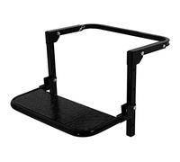 Ejoyous Adjustable Wheel Step, Full Metal Car Wheel Step Ladder with 4 Level Height Adjustment 150kg Capacity Non Slip Platform Folding Design for SUV Truck Van Roof Access