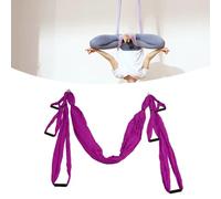 Ejoyous Aerial Yoga Swing Set, Purple, Polyester Cotton, Anti-Gravity Hammock, Strengthen Flexibility and Balance, Modern Style