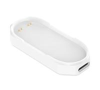 Ejoyous AI Voice Recorder Charging Dock, ABS Magnetic Charger Dock with USB C Port, Anti Slip Base, 2 Hour Charging, Replacement Stand for At Home Travel Car (White)