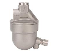 Ejoyous Air Compressor Automatic Drainer Stainless Steel Pneumatic Drainage Valve 1.6MPa DN15 DN6 Non Electric No Air Loss for Gas Tank Compressed Pipeline Use (YA-S6)