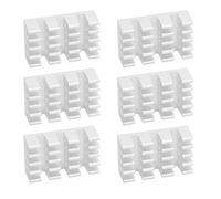 Ejoyous Aluminum Heatsinks Cooling Heatsinks 80Pcs 9 X 5 X 15mm Dense Fin Radiator Board for Routers CPUs IC PCBs Amplifiers Power Supplies Heat Dissipation Module