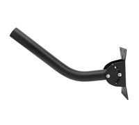 Ejoyous Antenna Mount Pole Stainless Steel Antenna Roof Mount Bracket Adjustable Angle and Height Metal Support for Wall Eave Roof Outdoor TV and Satellite Use (Curved)