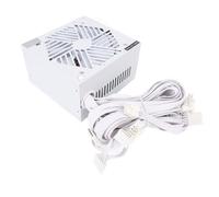 Ejoyous ATX Computer Power Supply 600W Modular Power Supply with Aluminum Alloy Housing Smart Temperature Control 12cm Fan Multiple Protection for Gaming PC Desktop Builds