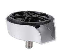 Ejoyous Automatic Glass Rinser, Stainless Steel Cup Washer for Kitchen Sink Professional Rust Resistants Pressure Glass Washer with Efficient Cleaning for Home Bars Cafes (Silver)