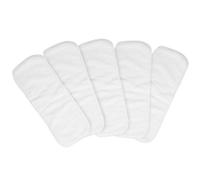 Ejoyous Baby Cloth Diapers Reusable Washable Super Absorbent Reusable Diaper Inserts Cloth Diaper Inserts Nappy Pad 5pcs Microfiber with Soft Dry Surface for Babies (Five tablets per pack 35*13.5cm)