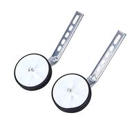 Ejoyous Bike Stabiliser Rubber Replacement Wheels, 2X Universal Bike Stabilizer Wheel Adjustable 12-20 Large Training Wheels, Children Bike Stabilisers for Kids Riding Safety Equipment