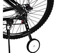 Ejoyous Bike Stabilisers for 16 18 20 21 22 Inch, Kids Bicycle Training Wheels Adjustable Childs Bike Support Wheels Universal Cycling Stabilizers For Geared Bikes (Black)
