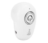 Ejoyous Bluetooth Earphone, ABS Wireless In Ear Earbuds Bluetooth 5.0 10m Range Voice Prompt Multi Point Connection, Monaural Mini Sport Headphone for Driving Sports Business (S650 white)