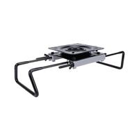 Ejoyous Boat Seat Base Mount, PVC Iron Clamp, 360 Degree Rotating Mount, Adjustable Width 37.5cm to 55cm for Boats and Yachts