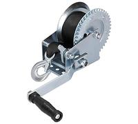 Ejoyous Boat Trailer Winch, 1200LBS Hand Crank Winch with Ratchet and Hook Heavy Duty Manual Strap Gear Winch with 8m Tow Rope, for Car Boat Marine Trailer Caravan, EJOYOUSTVYRK72BG9