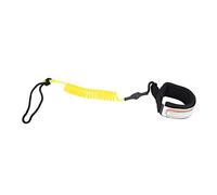 Ejoyous Bodyboard Leash, 5mm Stand Up Paddle Board Leash Coiled Spring Leg Foot Rope Surfing Leash for Surfboard, Bodyboard Cord Paddle Leash for Kayak (Yellow)