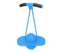 Ejoyous Bouncing Ball Jumping Toy Ball, Plastic Balance Jump with Handle and Base, Includes Pump, Supports Coordination Balance Social Play for Kids 5 Plus Outdoor Use (Blue)