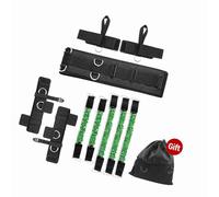 Ejoyous Boxing Resistant Band Set, TPE Material, Adjustable Training Equipment for Full Body Workout and Speed Training, Ideal for Boxing Muay Thai Karate (300lbs)