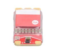 Ejoyous Brushless Electronic Speed Controller, 8 Layer PCB Brushless ESC 70A 2 to 6S with BLHeli32 STM32G071 Adjustable BEC Multi Protocol for RC Boat UAV Motor Control
