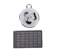 Ejoyous BT Tracker for Dogs, ABS Dual System Locator Smart Finder for Pets, 70dB Alarm 70m Range 12 Month Standby, for Keys Wallet Luggage Pet Collar Users