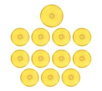 Ejoyous Button Cover, Prevent Slip Frosted Mechanical Push Button Cover Transparent 12pcs for Cross Switches (#16)