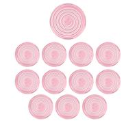 Ejoyous Button Cover, Prevent Slip Frosted Mechanical Push Button Cover Transparent 12pcs for Cross Switches (#18)