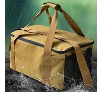 Ejoyous Camping Cookware Bag, Portable Travel Cooking Utensils Organizer Oxford Tableware Storage Bag for Outdoor BBQ Camping Barbecue Picnic