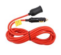 Ejoyous Car Cigarette Lighter Extension Cable, 12V 24V 3.6m Car Cigarette Lighter Socket Socket Adapter 18AWG 120W 15A