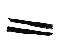 Ejoyous Car Side Skirts Splitter, Universal Rocker Panel Lip with Modular Design 105cm for Improved Aerodynamics and Sporty Appearance (Black)
